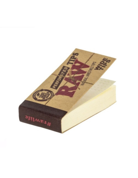 TIPS RAW DE CARTON PERFORADOS WIDE 50 UDS