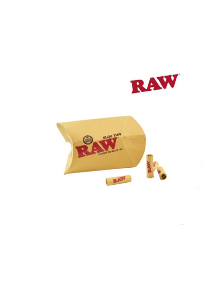 TIPS RAW PREENROLADOS SLIM 5 MM 20 UDS