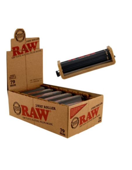 MAQUINA ENROLADORA RAW NEGRA AJUSTABLE 1 1/4 1 UDS